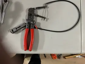 28650 Mayhew Tools - Long Reach Spring Loaded Hose Clamp Pliers