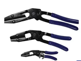 Napa Carlyle Tools 664766691980 3 Piece Heavy Duty Self Locking Hose Pinch Off Plier Set #1500. Retail 106