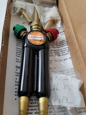 Torch-3a-b National Premier Industries 3a-b Air Propane Natural Gas Torch With Htc-1 Hush Tip