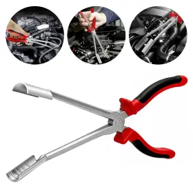 Nsioutlet 616361640443 Heavy-duty Spark Plug Wire Removal Pliers Auto Repair Tool Ergonomic Rubber Grip