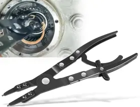 Nvqp-2082 Nv-auto Spindle Snap Ring Pliers 38700 For Ford Super Duty Pickups 2-1/2 Inch Inside Hub Dia