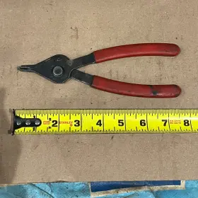 7106 Old Forge Retaining Snap Ring Pliers Red Handle Usa