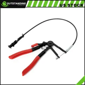 Ou11262384107229parts Outstanding-carparts Auto Vehicle Tools Cable Type Flexible Wire Long Reach Hose Clamp Pliers For Car