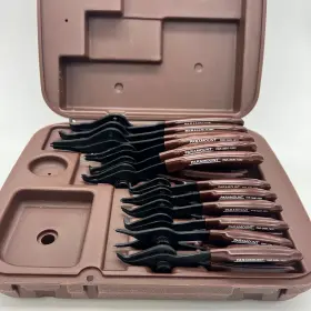 62659701 Paramount 12pc Internal / External Snap Ring Pliers Set Kit Lightly Used