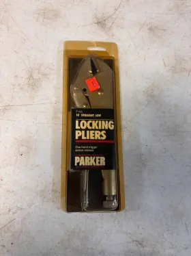 Parker P10s Nos Tool 10 Inch Straight Jaw Locking Vise Grip Pliers