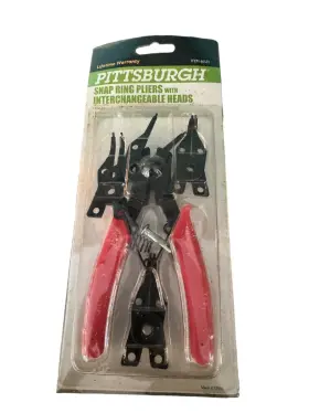 60531 Pittsburgh New Inch Snap Ring Pliers With Interchangeable Heads