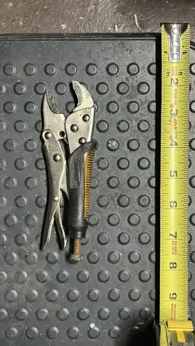 Pittsburgh Automotive 373921186366 Pittsburg 6 Inch Locking Pliers Yellow/black Handles Pre Owned. Vise Grip -type