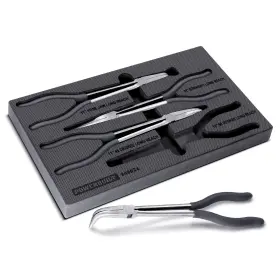 949024 Powerbuilt 4 Piece Pro Tech Long Reach Pliers Set -