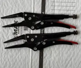 289lnxl Proto Needle Nose 7 Inch 2 Piece Straight Jaw Locking Pliers