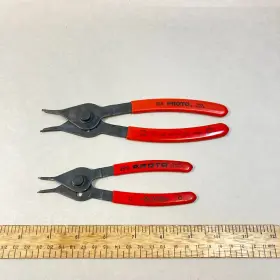 399-385 Proto Snap Ring Pliers 2 Pc Internal External #399 #385 Usa