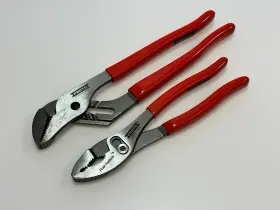 J260sgxi Proto New Tools Usa Made Xl Series Slip Joint Pliers Tongue Groove Set Red Grip