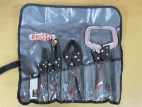 Proto Jwk5xl 5 Piece Locking Pliers Welding Set