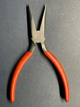229-03g Proto Professional Needle Nose Plier 1 1/4 In Max Jaw 5 5/8 Overall Lg Usa Made