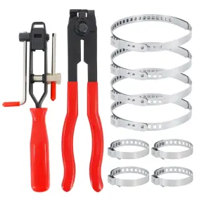Realplus 617256096123 Cv Joint Boot Clamp Pliers Car Banding Tools Kit Set Ear Tie Automot