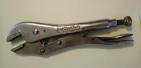 7608 Sk S-k - 8 Inch Long Vise Grip Locking Head Pliers Pre-owned