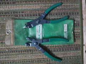 7644 Sk S&k Two-piece Snap Ring/retaining Ring Pliers Set No.7644 Made In U.s.a