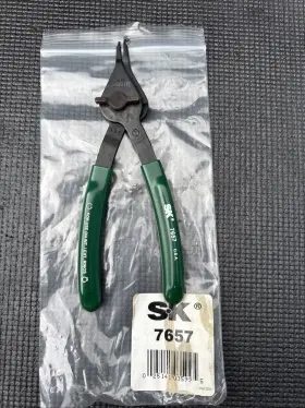 7657 Sk Tools Usa Nos Retaining Ring Plier Snap Convertible Internal Ext S-k