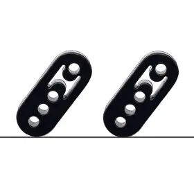 Skdorpfm 781828593492 2 Pcs 4 Hole Exhaust Hanger Rubber Universal Size Diameter 0.47inch 12mm