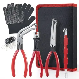 Skoche Sk-plier4 7 Piece Electrical Disconnect Pliers With Terminal Pin Removal Red