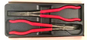 102lhcp Snap-on Tools Long Reach 14 1/2 Inch Needle Nose Plier Set