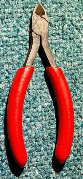 184ccp Snap-on Diagonal Cutter Nippers Snips Side Cut Wire Precision Mini Tool