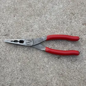 196ncf Snap-on Long Nose Pliers With Cutter