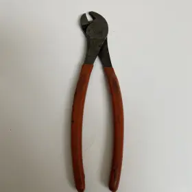 20bcp Snap-on 20c8p#7 Angle Head Nut Pliers Soft Rubber Grip Handle