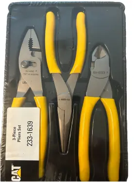 233-1639 Snap-on 2331639 Cat 3-piece Pliers Set By