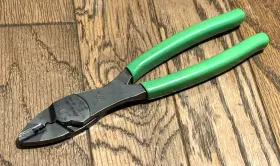 Snap-on 29acf 29-acf Tools 9.5 Inch Long Wire Terminal Crimper Pliers Cutters Electrical