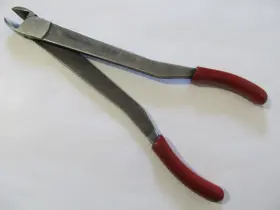 311cp Snap-on Long Handle Red Grip 11 Inch Diagonal Cutters Pliers