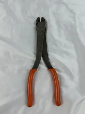 312cfo Snap-on 312cf Tools Orange 11 Inch Diagonal Cutters Heavy-duty Soft Grip Usa