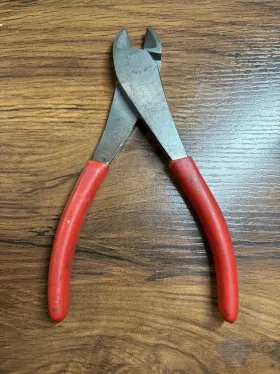387a-cp Snap-on 387acp Flush Cutting Wire Cutters Dykes 7 Inch