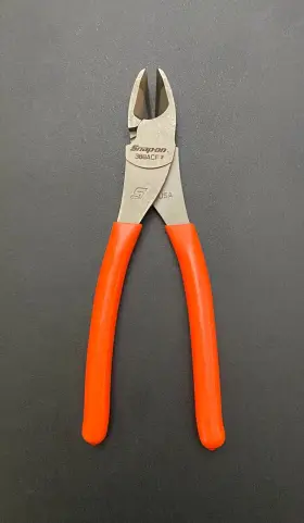 388acfo Snap-on New 8 Inch Hd Diagonal Cutter Orange