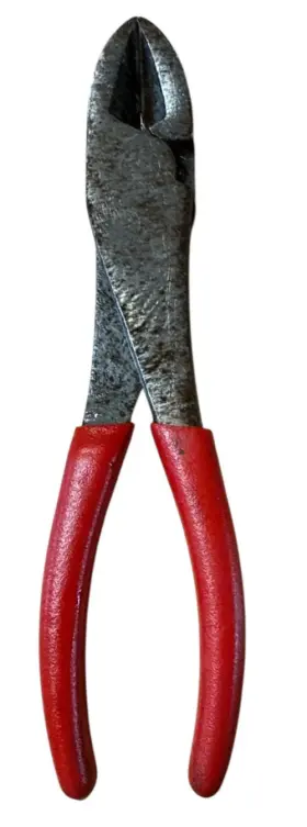 388bcr Snap-on 8.5 Diagonal Cutters Red Grip High Leverage