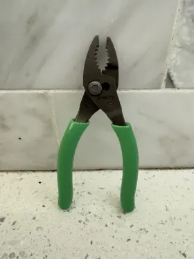 44bcfg Snap-on 44acf 44acfg 44bcf Tools Usa New Green 4 Inch Soft Grip Mini Combo Slip Joint Pliers