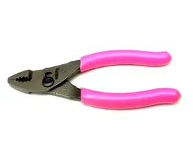 44bcf44bcfp Snap-on Tools New 44bcfp Pink 4 Inch Soft Grip Mini Combo Slip Joint Pliers Usa