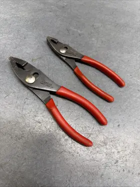 46cp-45cp Snap-on Pair Of Pliers Red 46cp And 45cp