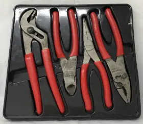 46cv71c Snap-on 4-piece Pliers And Cutter Set