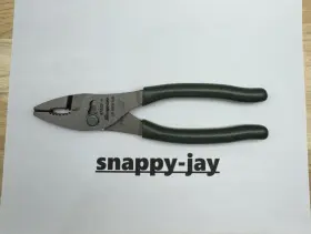 47acfcg Snap-on 47acf Tools Usa New 8 Inch Combat Green Talon Grip Combo Slip Joint Pliers