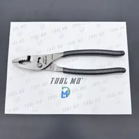 49acfdt Snap-on 49acf Tools Usa New Dark Titanium Soft Grip 9 Inch Combo Slip Joint Pliers