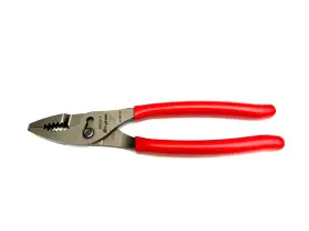49acfr Snap-on 49acf Tools New 9 Inch Combination Slip Joint Pliers Red Soft Grip Usa
