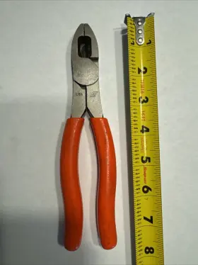 57cfo Snap-on 57cfg Tools Usa New 7 Inch Orange Soft Grip Heavy-duty Combination Pliers 57cf