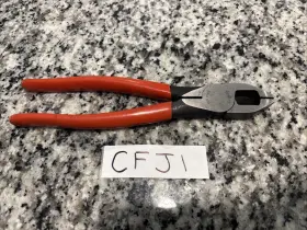 59cp Snap-on 9 Inch Long Red Heavy Duty Combination Linemans Pliers Cutters