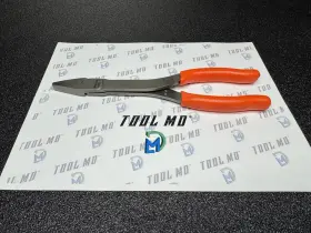 609cfo Snap-on 609cf Tools New Orange Soft Grip 9 Inch Talon Stork Duck Bill Pliers
