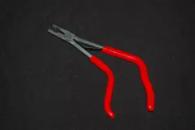 612aep Snap-on Tools Usa Red 10 Inch Pistol Grip Needle Nose Pliers Free Fast Ship