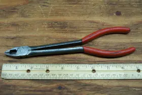 659acp Snap-on 659cp Tools Usa Rare Red Soft Pliers Cutters