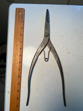 700-a Snap-on Tools 700a 14 Inch Long Spring Loaded Heavy Duty Ring Pliers Usa Made