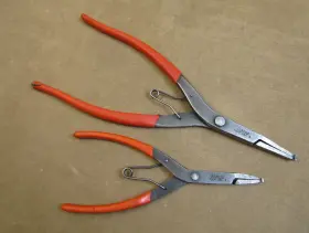 700cp-70cp Snap-on Tools No.700cp And 70cp 9 Inch 14 Ring Retaining Clip Pliers