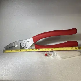 Snap-on 711622030077 Red Slip Joint Wall Pliers Brand New