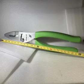 Snap-on 711622030473 Green Slip Joint Wall Pliers Brand New